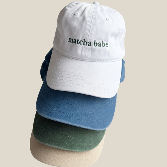 Matcha Babe Dad Hat